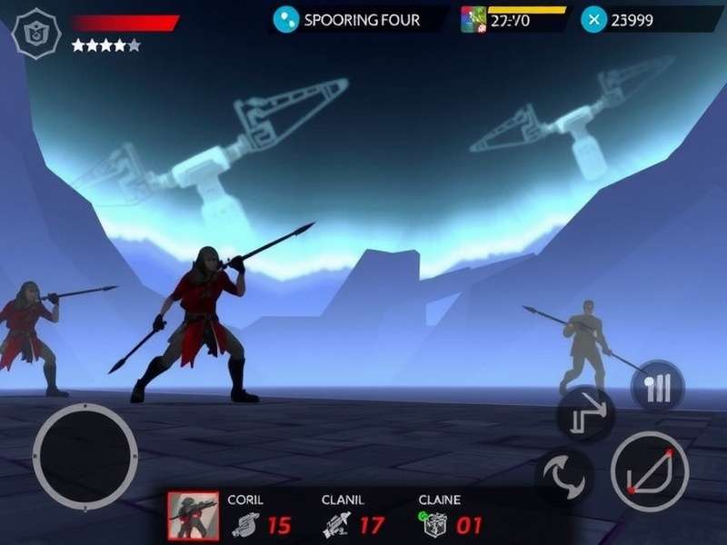 Shadow Vanguard Force gameplay screenshot